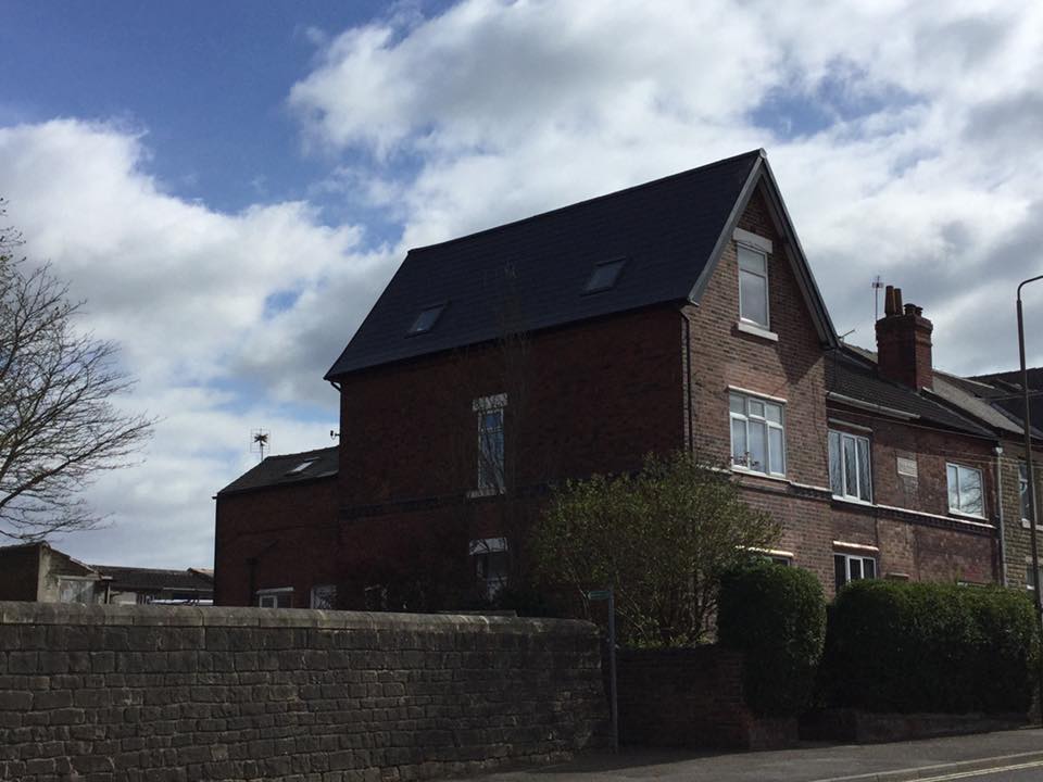 GRP Flat Roofing in Derbyshire